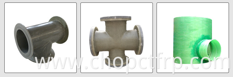 ANSI fiberglass reinforced fitting loose flange reducer elbow for chemical